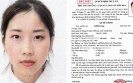 Truy nã đặc biệt Lê Hà Trang SN 1996