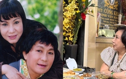 Vợ Hoàng tử sân khấu Minh Phụng từ Mỹ về ngồi bên mộ chồng