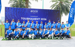 Diễn viên Bình An, tuyển thủ Chúc An dự giải ECCO Golf Tournament 2026