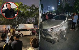 Vụ ô tô tông liên hoàn trên phố Hà Nội: Một nạn nhân nữ tử vong