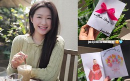 Doãn Hải My gây sốt với nhan sắc trong veo chuẩn tiểu thư Hà thành, khoe món quà 8/3 đẹp nhất, người tặng không phải Đoàn Văn Hậu