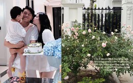 Vợ chồng Thành Chung - Tố Uyên sống cuộc đời như ngôn tình: Xây biệt thự mấy chục tỷ cho vợ ở, còn tự tay trồng cả vườn hoa hồng chỉ vì vợ thích ngắm hoa