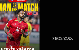 Xuân Son xuất sắc nhất và dòng "story bí ẩn" 31/3/2026 đã có lời giải đáp