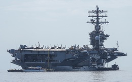 WSJ: Tàu chiến Mỹ lần đầu vượt eo biển Hormuz kể từ khi chiến sự bùng phát