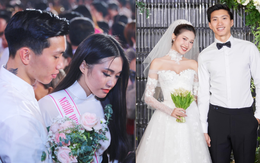 Chuyện tình Đoàn Văn Hậu - Doãn Hải My: Từ công khai sánh đôi ở cuộc thi Hoa hậu đến đám cưới cổ tích náo loạn MXH một thời