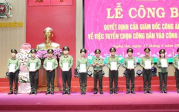 30 nhân viên an ninh hàng không được tuyển vào Công an nhân dân