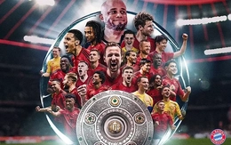 Bayern Munich chính thức đăng quang Bundesliga sớm 4 vòng