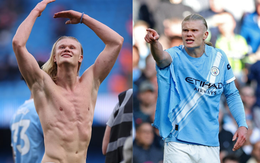 Erling Haaland xõa tóc, khoe body chắc khoẻ gây xôn xao