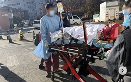 Hiện trường gây sốc vụ nam ca sĩ rơi từ sân thượng tầng 3 xuống đất 