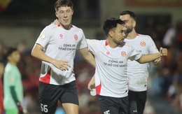 Tiền đạo Việt kiều Anh giúp CLB Công an TP HCM ngắt chuỗi thất bại