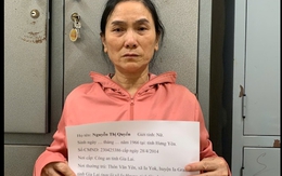 Người phụ nữ trốn truy nã Nguyễn Thị Quyến SN 1966 đã ra đầu thú