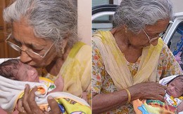 Cụ bà 72 tuổi sinh bé trai khỏe mạnh với chồng 80 tuổi