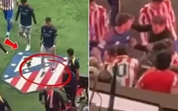 Sao Arsenal giẫm chân lên logo Atletico, Simeone nổi giận lôi đình