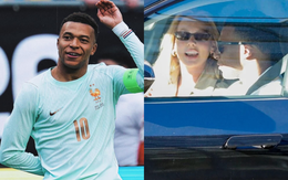 Mbappe bị bắt gặp hôn "nàng thơ" 24,3 triệu người theo dõi trên siêu xe