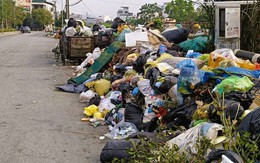 Rác thải sinh hoạt lại tràn ngập phố phường ở Thanh Hóa