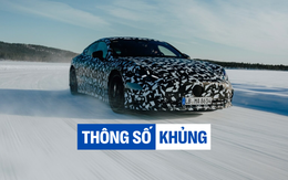Siêu xe điện Mercedes-AMG GT Coupe 4 cửa lộ thông số 'khủng': 3 động cơ điện, phanh gốm carbon, treo khí nén