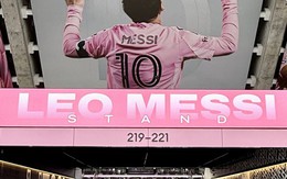 Messi ghi bàn trước khán đài mang tên mình, Inter Miami vẫn không có niềm vui trọn vẹn
