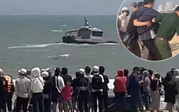 Vụ nam sinh lớp 12 mất tích khi tắm biển ở Quy Nhơn: Ngư dân đưa tàu cá thả lưới tìm kiếm, gia đình ngã quỵ trông ngóng tin con