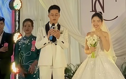 Chú rể Trung Quốc nói nhầm một câu khiến cả đám cưới cười nghiêng ngả