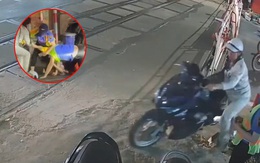 Cố vượt rào chắn tàu, người phụ nữ còn lao vào hành hung nhân viên đường sắt: Công an vào cuộc