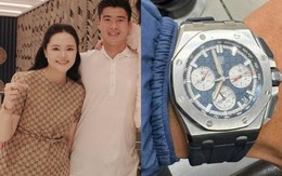 Duy Mạnh mất đồng hồ cả tỷ đồng do vợ tặng, phản ứng của tiểu thư Quỳnh Anh thế nào?