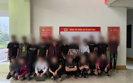 25 thanh thiếu niên vác dao 'phóng lợn' hỗn chiến náo loạn tuyến phố Bắc Ninh