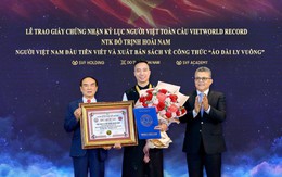 NTK Đỗ Trịnh Hoài Nam xác lập Kỷ lục Toàn cầu