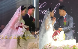 Văn Thanh có cử chỉ tinh tế dành cho Bích Hạnh trong ngày cưới, nhan sắc của cô dâu gây xôn xao