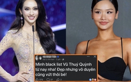 NTK Việt tuyên bố "cấm cửa" Vũ Thuý Quỳnh vì đụng đến Miu Lê, netizen phản ứng: Người ta nói sai đâu?