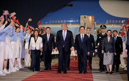 Tổng thống Trump tới Bắc Kinh, bắt đầu thăm chính thức Trung Quốc