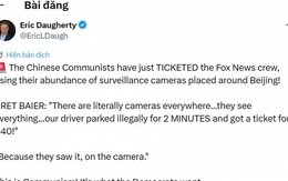 Phóng viên Fox News sang Trung Quốc chưa kịp tác nghiệp tin ông Trump đã bị camera giao thông phạt 40 USD vì đỗ xe trái phép