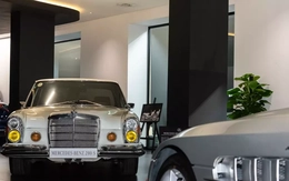 Ngắm dàn xe Mercedes cổ hội tụ tại Hà Nội