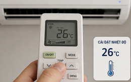 Không phải 26 độ C, đây mới là mức nhiệt điều hòa vừa mát vừa giúp tiết kiệm tiền điện