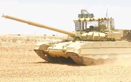 Quân đội Libya phô diễn xe tăng mới được trang bị lớp bảo vệ chống UAV