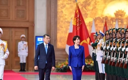 Thủ tướng Lê Minh Hưng chủ trì lễ đón chính thức Thủ tướng Nhật Bản Takaichi Sanae