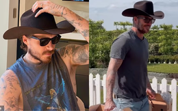 Công khai từ mặt bố mẹ nhưng Brooklyn vẫn vô thức copy phong cách của người bố nổi tiếng - David Beckham