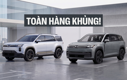 Lộ 2 SUV VinFast hoàn toàn mới: Kích thước lớn như VF 9, dáng góc cạnh kiểu Land Rover, có điểm gần giống VF 8 vừa ra mắt