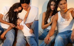 Bùi Tiến Dũng hóa nam thần bên vợ mẫu tây nóng bỏng: Khung hình cực phẩm gấp đôi visual