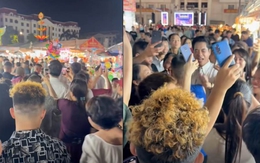 Hàng trăm người dân Hưng Yên vây kín danh ca Ngọc Sơn lúc nửa đêm