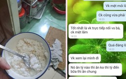 Mẹ chồng lên trông cháu nhưng nhìn bát cơm bà cho cháu ăn nàng dâu "sôi sùng sục"
