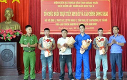 Xin lỗi công khai 4 người bị truy tố oan sau 13 năm