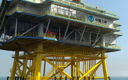 Phát hiện tấm cọc Trung Quốc nặng 13.600 tấn ở giữa biển, cao hơn toà nhà 20 tầng, sắp hoàn thành nhiệm vụ lớn