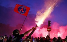 Paris hỗn loạn trong đêm PSG đăng quang Champions League