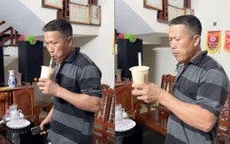 Bị bố cấm uống trà sữa, con gái tung chiêu 'tòa không thử không hiểu được đâu'