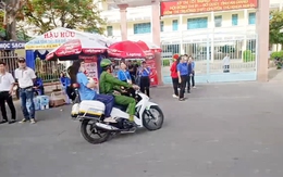 Nữ sinh ngủ quên, vắng mặt ở điểm thi tốt nghiệp THPT, công an tức tốc đến tận nhà đón đi