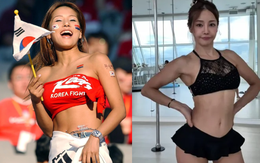Lọt máy quay World Cup, nữ CĐV xinh như hoa hậu đổi đời ngoạn mục: Ký ngay hợp đồng làm idol Kpop, cưới chồng kém 17 tuổi