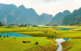 1 nơi đặc biệt ở Việt Nam khí hậu mát mẻ quanh năm: 3 mặt bao quanh là núi đá, có "kho báu 250 triệu năm", Sun Group đầu tư siêu dự án 21.000 tỷ đồng