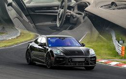 Porsche Panamera vừa ra mắt đã rục rịch có bản nâng cấp: Ngoại hình đổi nhẹ, 'lột xác' công nghệ bên trong để đấu Mercedes-AMG GT