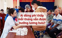 Đóng một khoản phí thấp mỗi tháng vẫn được hưởng lương hưu