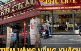 Cảnh tượng lạ trên phố Cầu Giấy ngày giá vàng 15,75 triệu/chỉ
